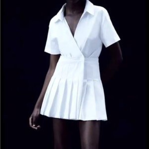 Dresses & Skirts - Zara pleated skirt dress